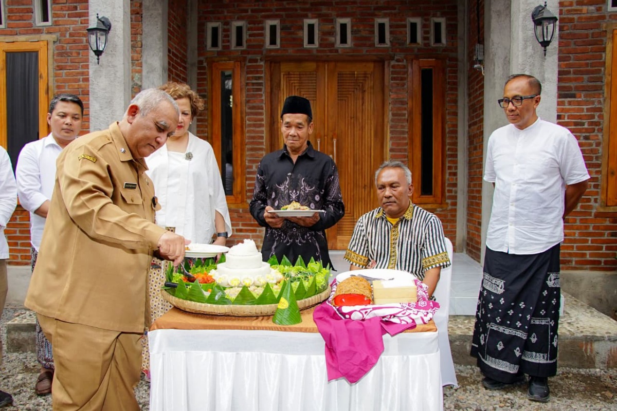 Bantuan PT TWC jadi harapan baru, warga di sekitar Borobudur kini miliki rumah layak huni.