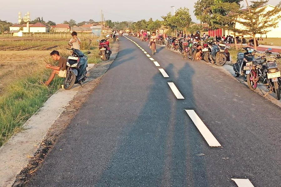 Setelah mulus, Jalan Jagalempeni-Tegalgandu Brebes kini bisa jadi jalur Alternatif ke Jatibarang.