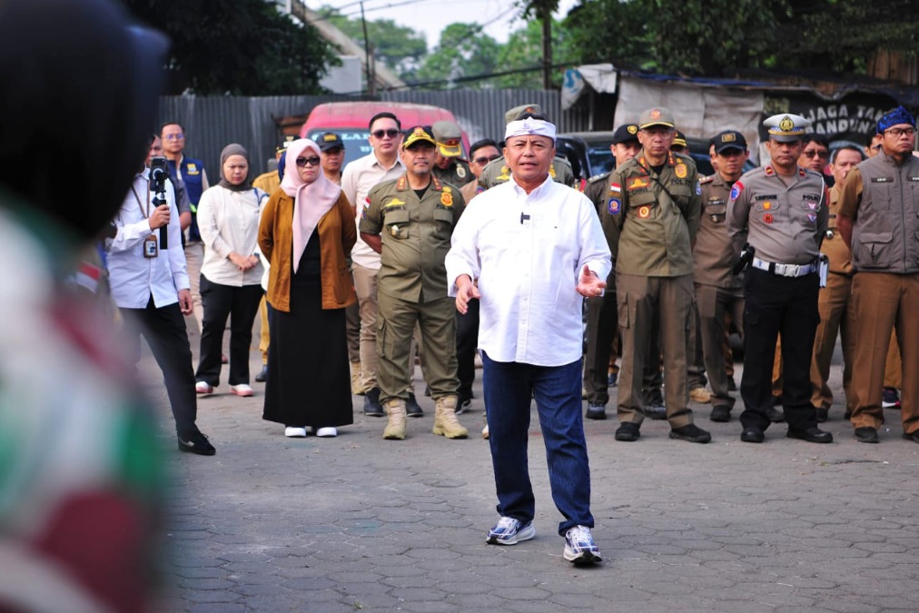 PKL dan bangunan liar di Kiaracondong Bandung ditertibkan, 800 kios disiapkan.