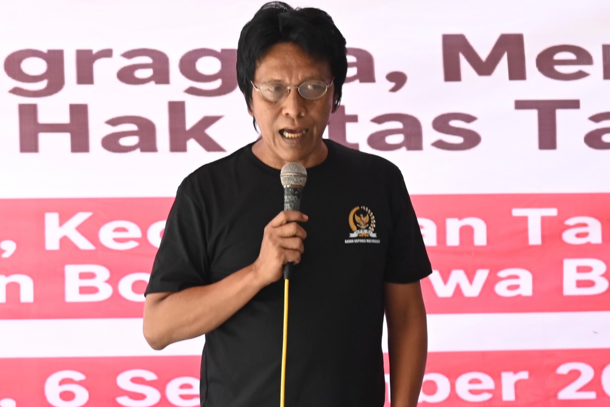 Wakil Ketua BAM DPR RI, Adian Napitupulu angkat suara soal konflik agraria.
