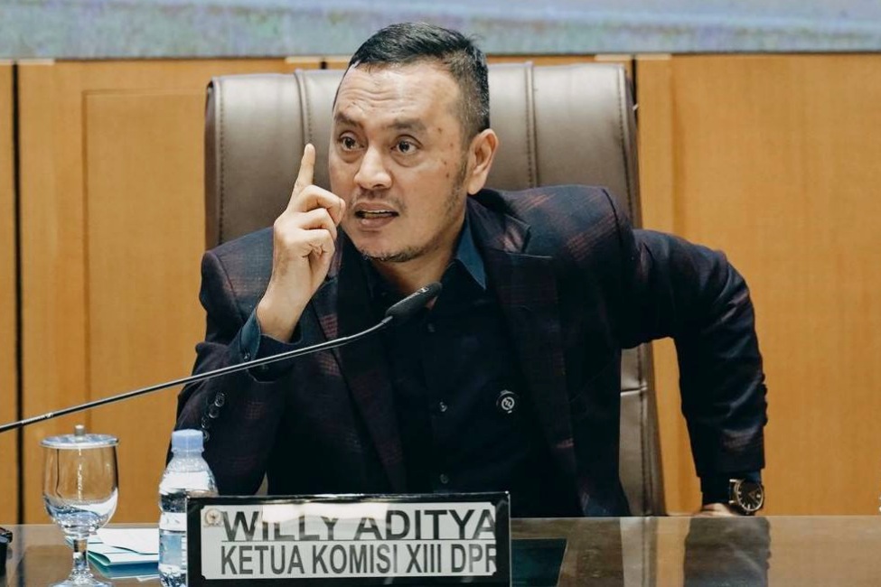 Ketua Komisi XIII DPR RI Willy Aditya angkat suara soal fasilitas mewah di Lapas Cibinong.