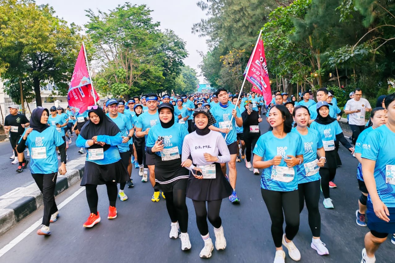 Tak hanya sehat, event lari di Jawa Tengah gerakan ekonomi.