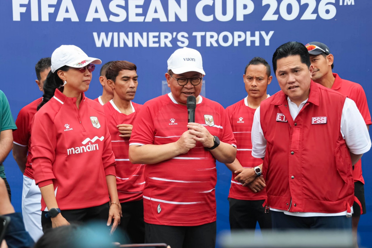 Gubernur Pramono pastikan Jakarta siap jadi tuan rumah FIFA ASEAN Cup 2026.