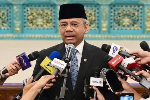 Suahasil ungkap pesan khusus Presiden Prabowo usai dilantik jadi Menkeu gantikan Purbaya Yudhi Sadewa, Senin (14/9/2026).