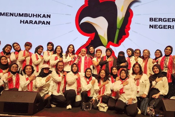 Sayap PSI Dewi Pertiwi resmi dideklarasikan.