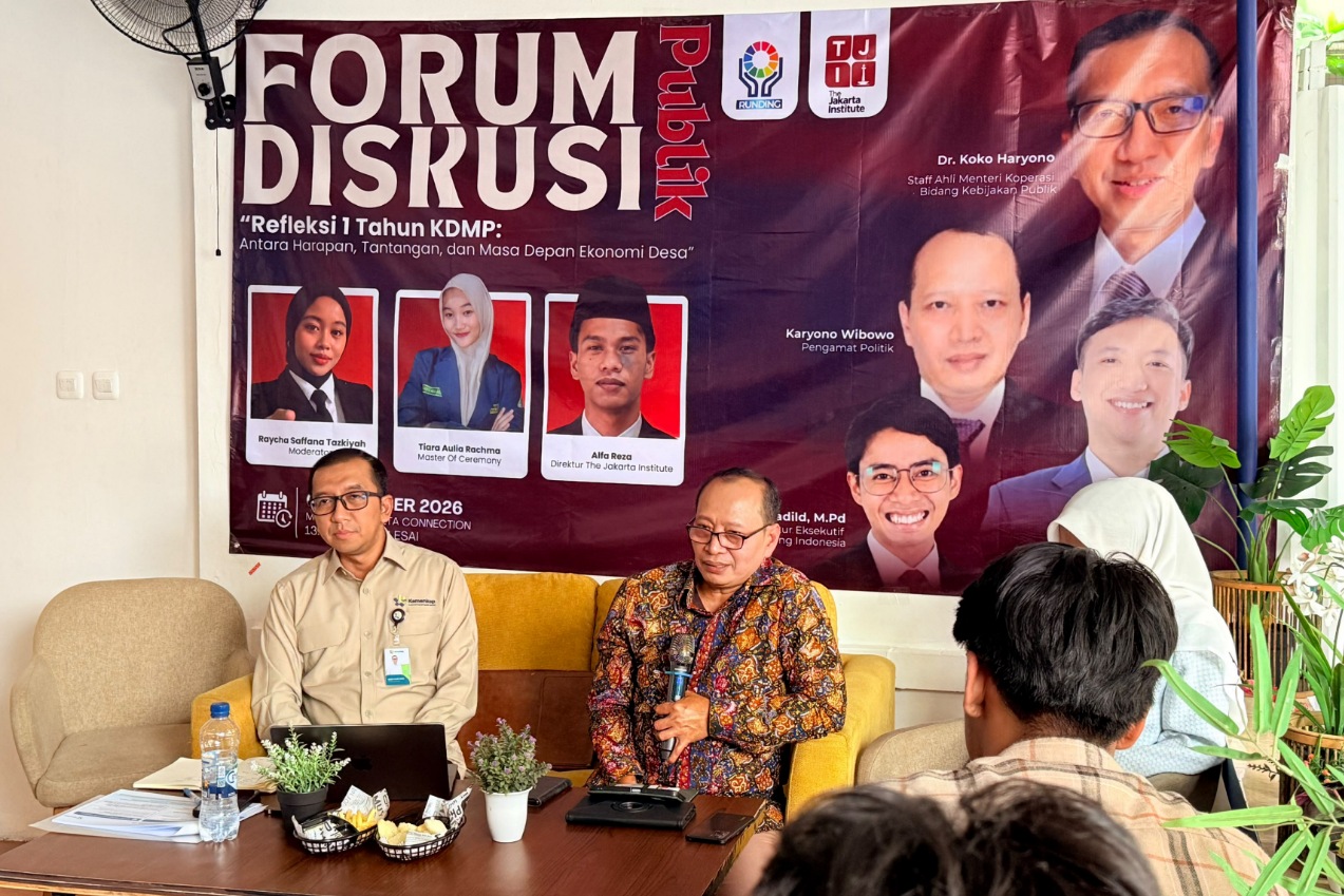 Diskusi publik setahun KDMP, antara mimpi ekonomi desa dan pelajaran pahit KUD.