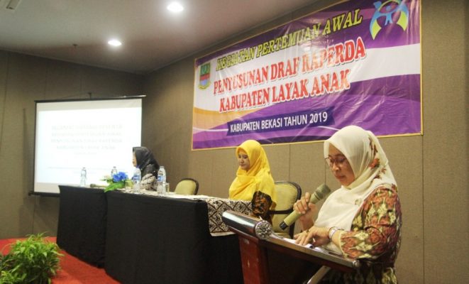 Bekasi Susun Raperda Kabupaten Layak Anak