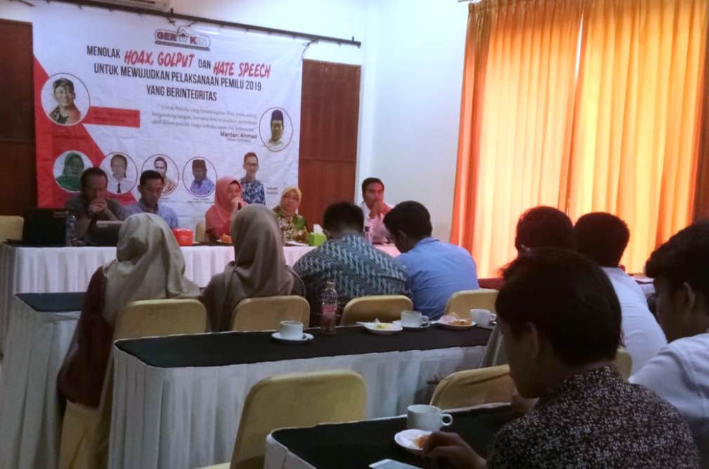Dialog Publik Gerakin Tolak Hoax Golput dan Hate Speech