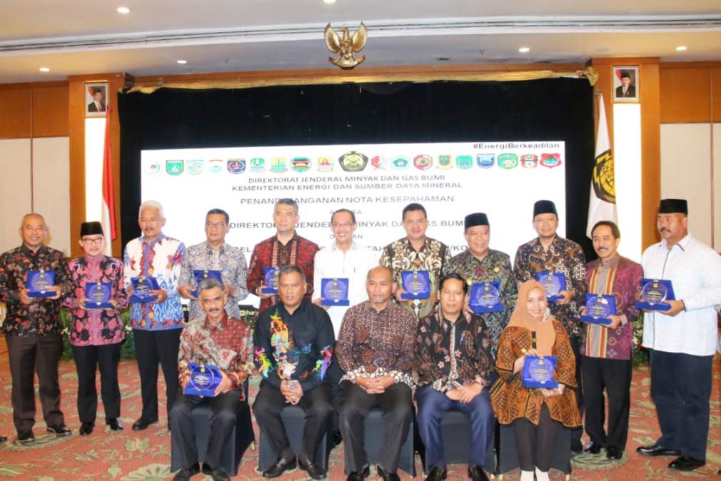 Kementerian ESDM Gandeng 18 Daerah Distribusikan Gas Bumi