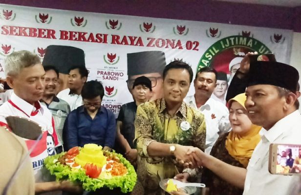 Sekber Prabowo-Sandi Bekasi Raya Zona 2 Diresmikan, Siap Menangkan Prabowo-Sandi di Bekasi