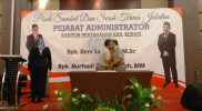 Sertijab BPN Kabupaten Bekasi, Nurhadi Putra Gantikan Deni Santo
